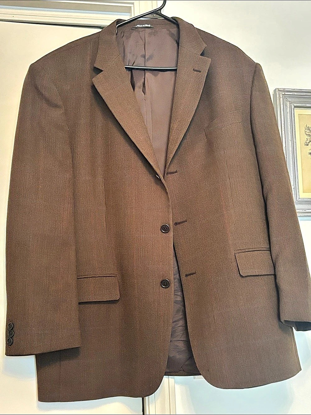 Principle Men's Brown Sport Coat Like New